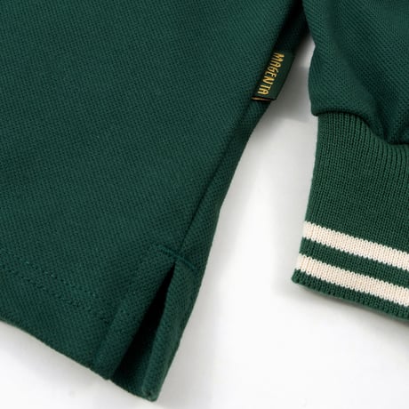 MAGENTA "SLAM PIQUE POLO" GREEN / XL
