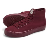 LAST RESORT AB "VM003 CANVAS HI" FULL OXBLOOD 24.5cm