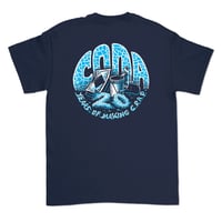 CODA SKATEBOARDS "20 YEARS OF C.R.A.P. TEE" NAVY