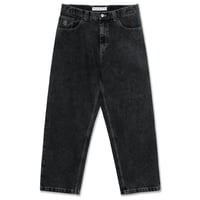 POLAR SKATE CO. "93! DENIM" SILVER BLACK / 34-32