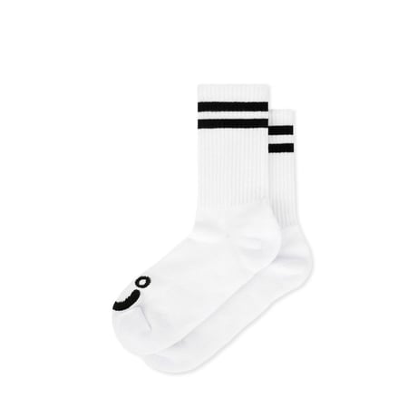Polar-Skate-Co-Classics-Rib-Socks-Happy-Sad-White