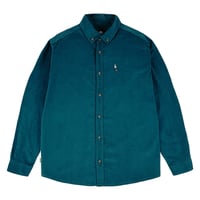 MAGENTA "PWS CORD SHIRT" PETROL BLUE / XL