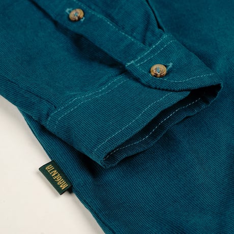 MAGENTA "PWS CORD SHIRT" PETROL BLUE / XL