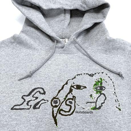 FROG SKATEBOARDS "DAYDREAMER HOODIE" GREY