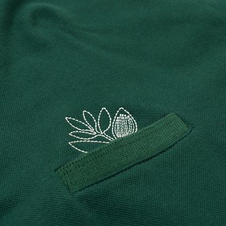 MAGENTA "SLAM PIQUE POLO" GREEN / XL