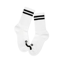 Polar-Skate-Co-Classics-Rib-Socks-Happy-Sad-White