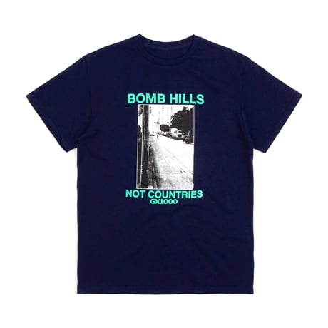 GX1000 BOMB HILLS NOT COUNTRIES TEE　Mサイズ