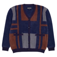 GX1000 "BRUSHED CARDIGAN" NAVY / XL