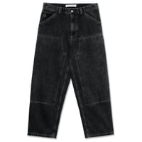 POLAR SKATE CO. "BIG BOY WORK PANTS KNEE" SILVER BLACK / S