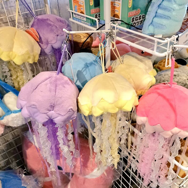 クラゲぬいぐるみブルー | エビとカニの水族館【公式通販】 希少