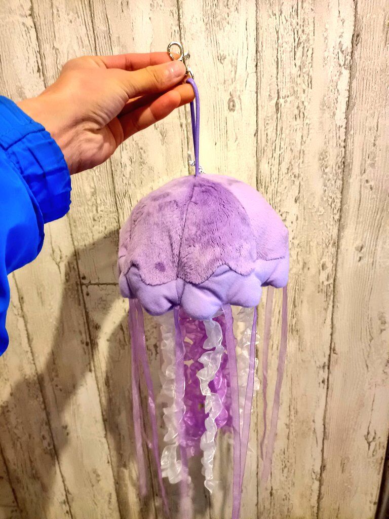 クラゲぬいぐるみパープル | エビとカニの水族館【公式通販】