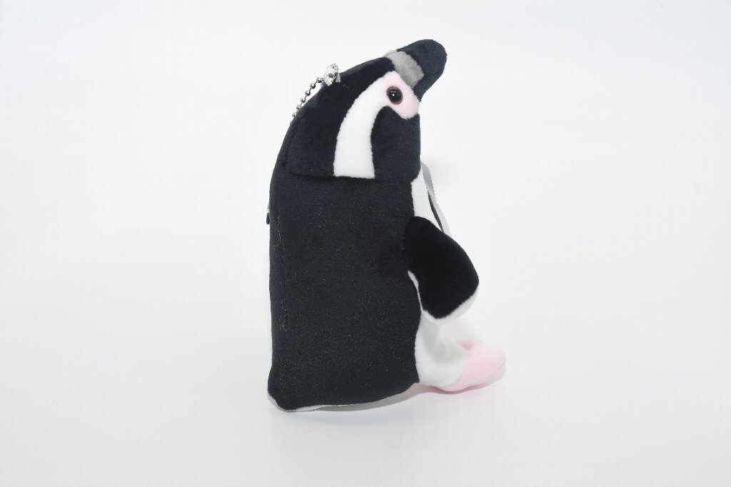 フンボルトペンギンのぬいぐるみボールチェーン | エビとカニの水族館