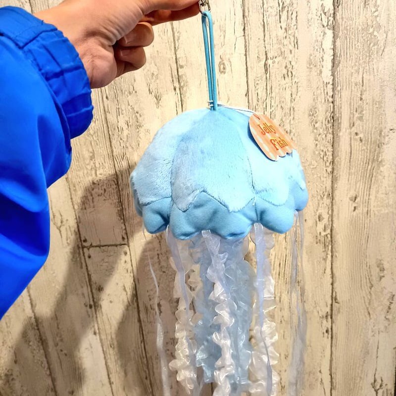 希少　クラゲブルー　ぬいぐるみ　M＆Sサイズ ２体セット　アナザーアクアリウム 希少 クラゲブルー ぬいぐるみ M＆Sサイズ 2体セット アナザー
