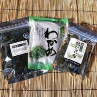 歯応え絶品塩蔵わかめ！元葉も美味しい食べ比べセット