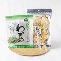 塩蔵わかめ&きすのほぐし焼きセット