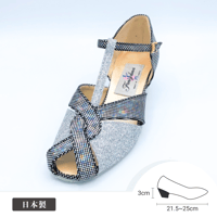 No.3237　シルバー　　ヒール3㎝