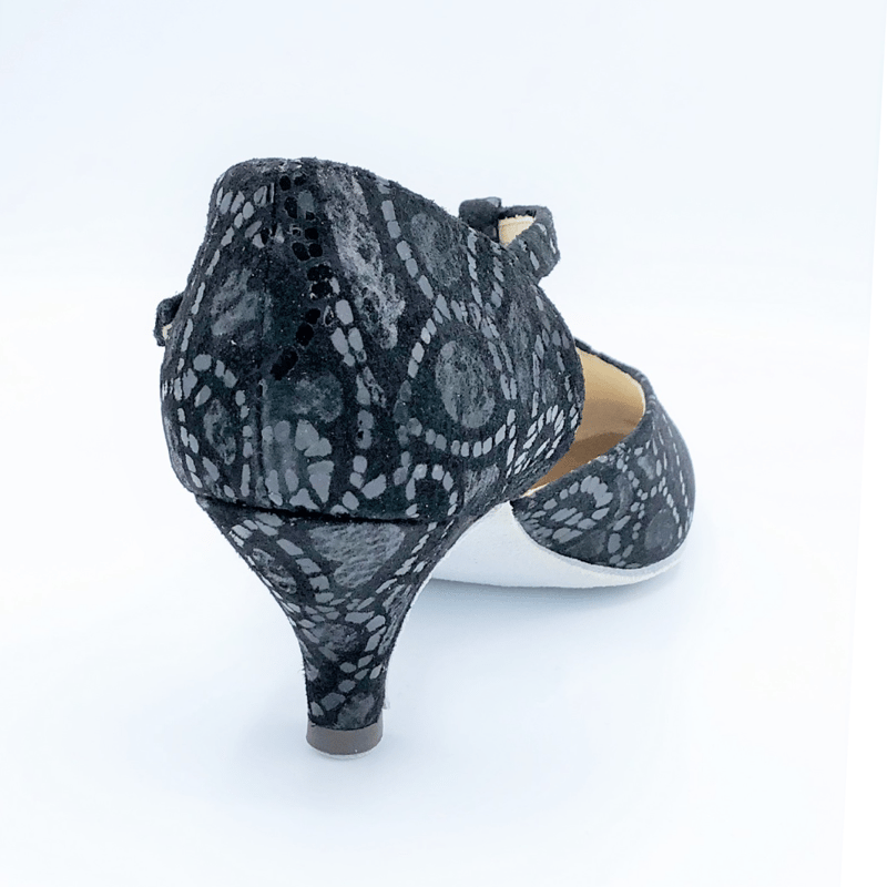 No.2506 サターンブラック ヒール6㎝ | 浅草仲見世トヨダヤ