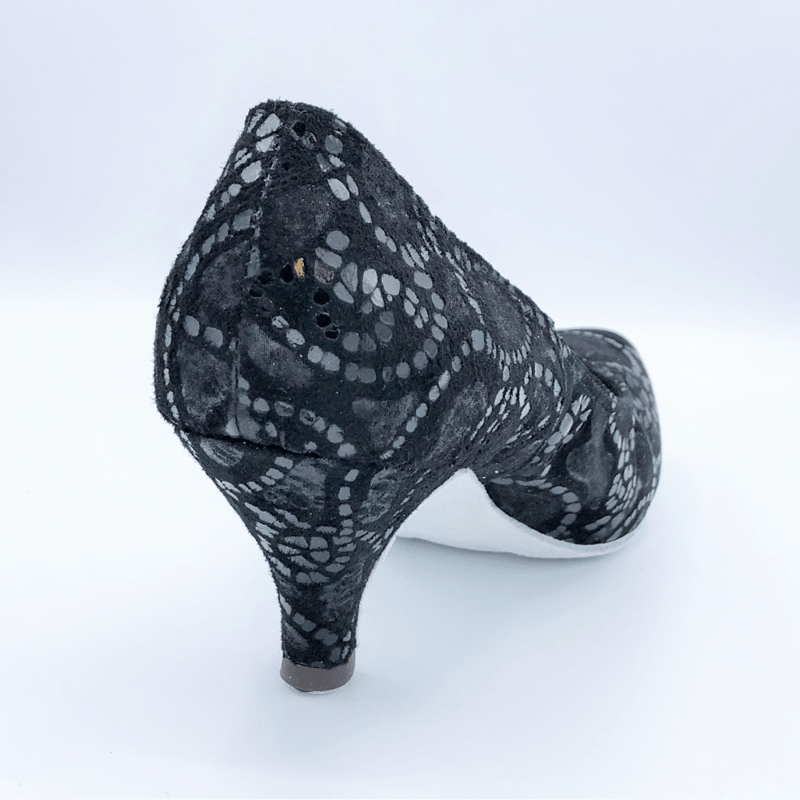 【新品同様】REGINA TANGO ブラックヒール 36 1/2 No.5006 サターンブラック ヒール6㎝ | 浅草仲見世トヨダヤ