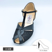 No.5237　ブラック　　ヒール5.5㎝