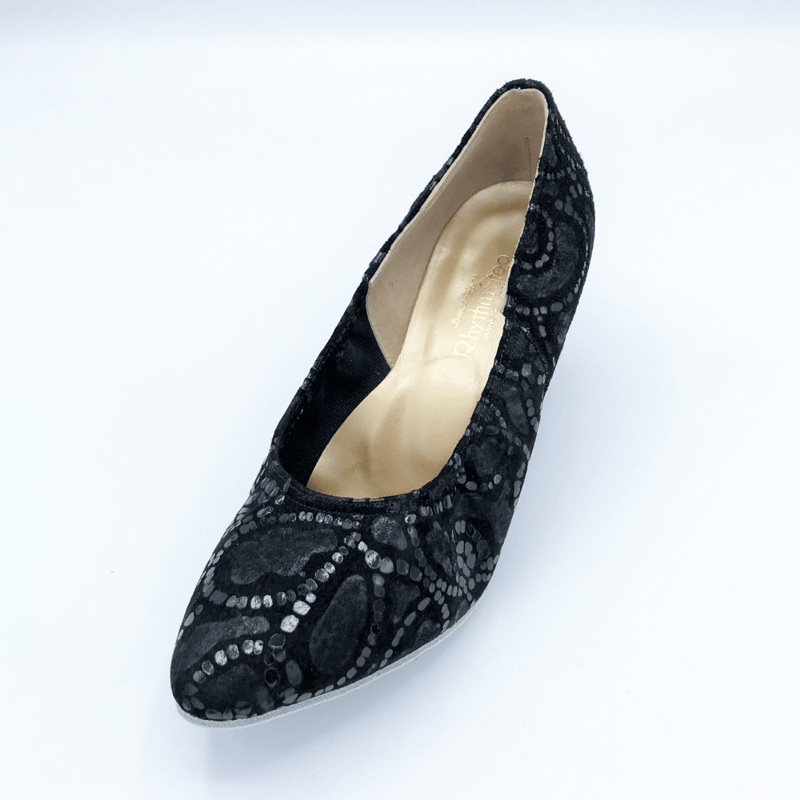 No.5006 サターンブラック ヒール6㎝ | 浅草仲見世トヨダヤ