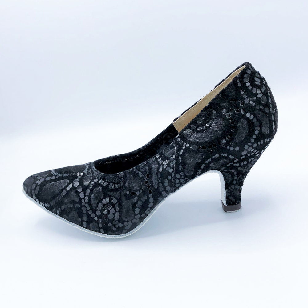 No.5006 サターンブラック ヒール6㎝ | 浅草仲見世トヨダヤ