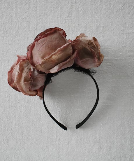 Head dress Rose / Accessories / Rose Pink
