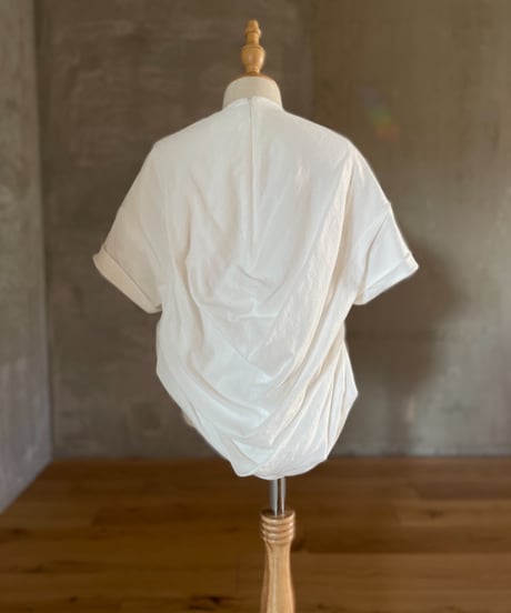 French tuck pullover top (sample products) / Kids120size / Off-white