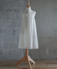 Slip dress(lace) / Kids 120size / Off White