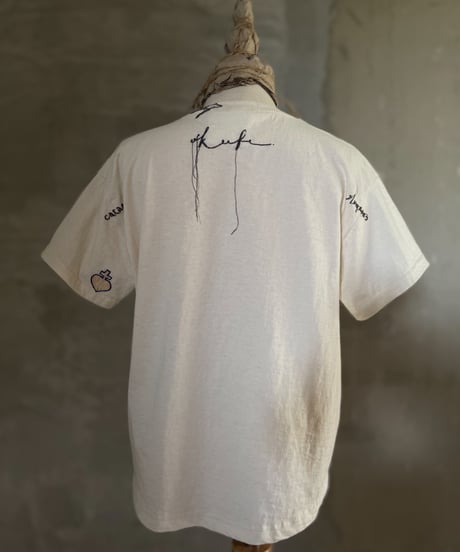 HYPAHOLIC TIME CHAMBER T-Shirt (Sample Product / Kids Size 120) Color: Nature