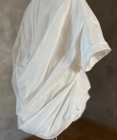 French tuck pullover top (sample products) / Kids120size / Off-white