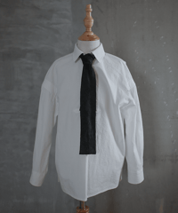 Silk tie / Accessories / Off white / Grey / Black