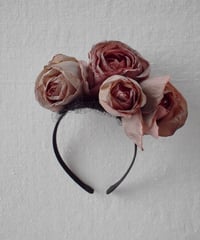 Head dress Rose / Accessories / Rose Pink