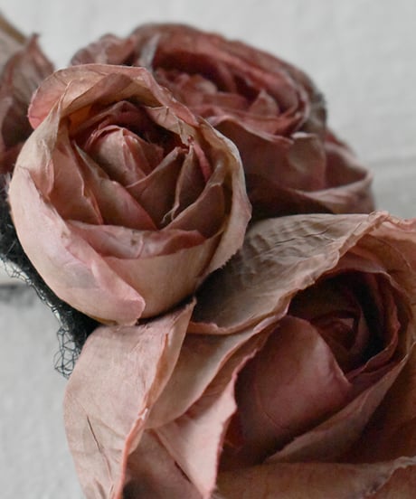 Head dress Rose / Accessories / Rose Pink