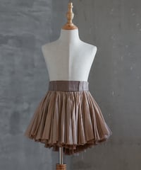 Petal mini skirt (sample products) / Kids120size / Dusty Pink