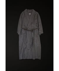 Remake gown (sample products)/ Kids130-150cm /plaid(ビンテージ バンダナスカーフ付き)
