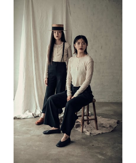 Padre pants / Kids130-150cm / Black