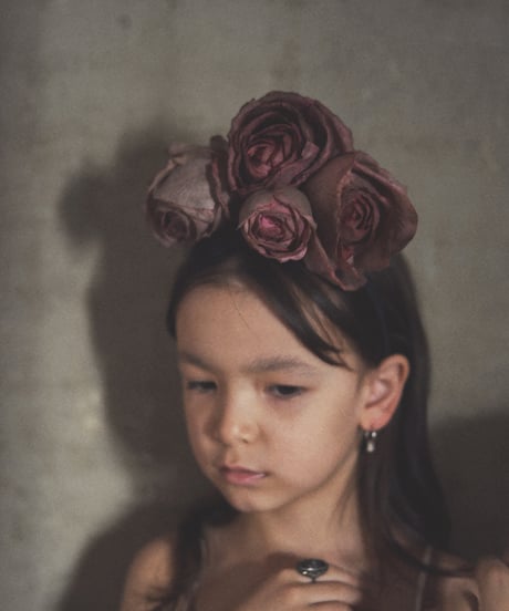 Head dress Rose / Accessories / Rose Pink