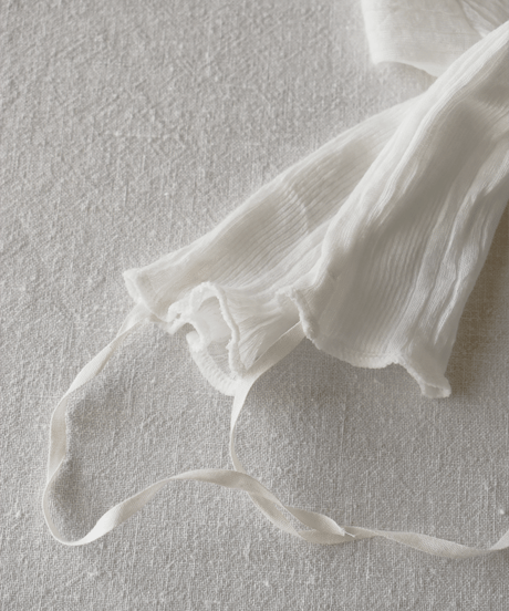 Méduse Tops (rib knit ver) / Kids 120size / White