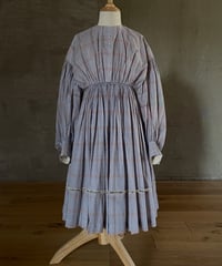 Communion dress (sample products) / Kids 120size / Blue Check Pattern