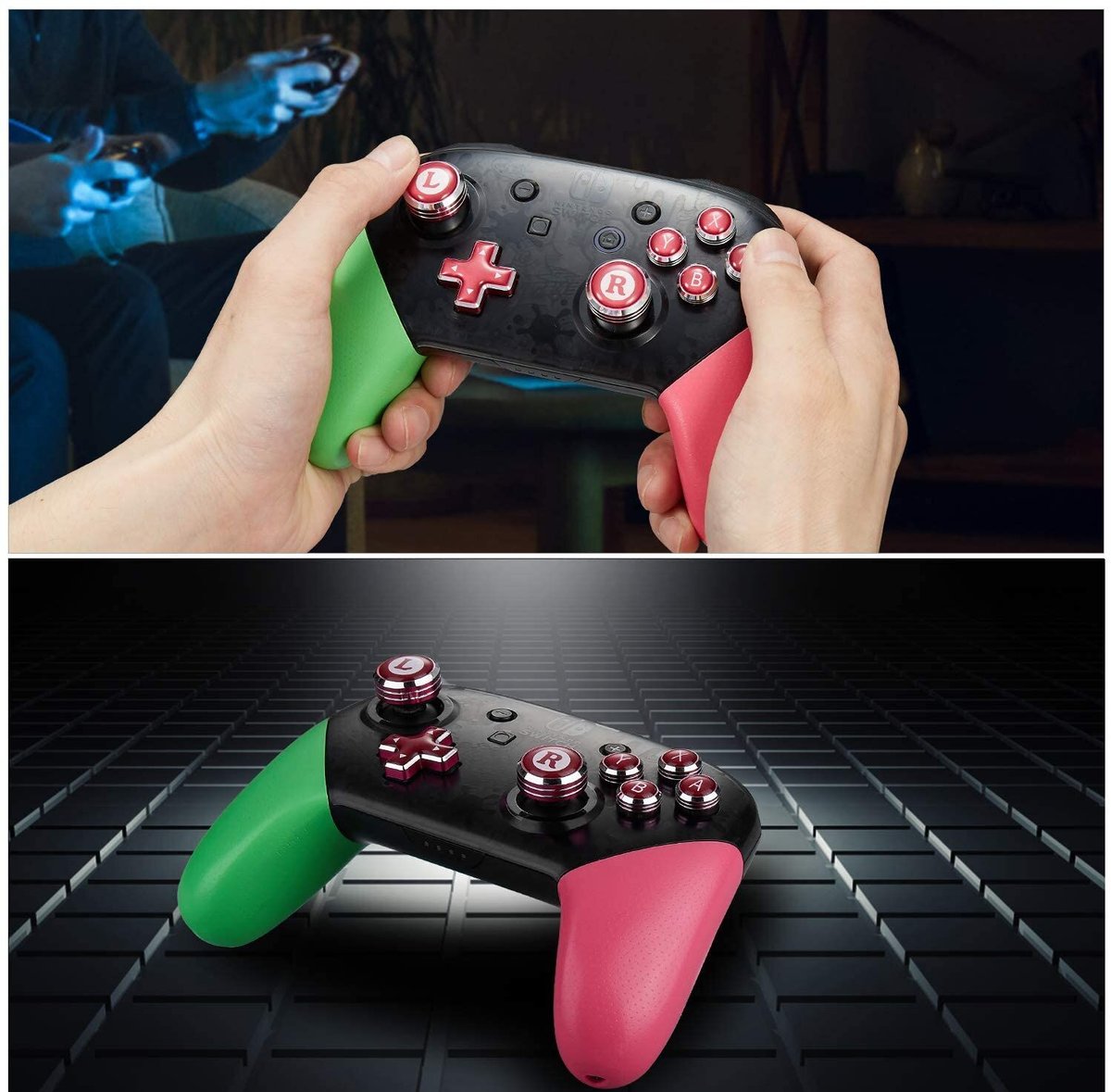 プロコン専用アシストキャップ Cap-Con C2 レッド7個セット FPS