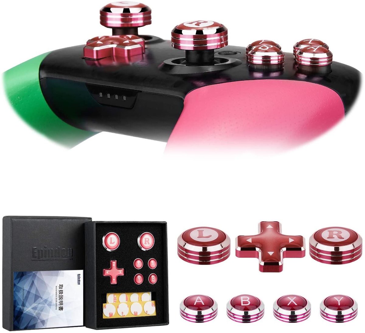 (未使用･未開封品)　Switchプロコントローラー用アシストキャップ wyeba8q アクラス｜ゲーム｜Switchプロコントローラー用 アシスト