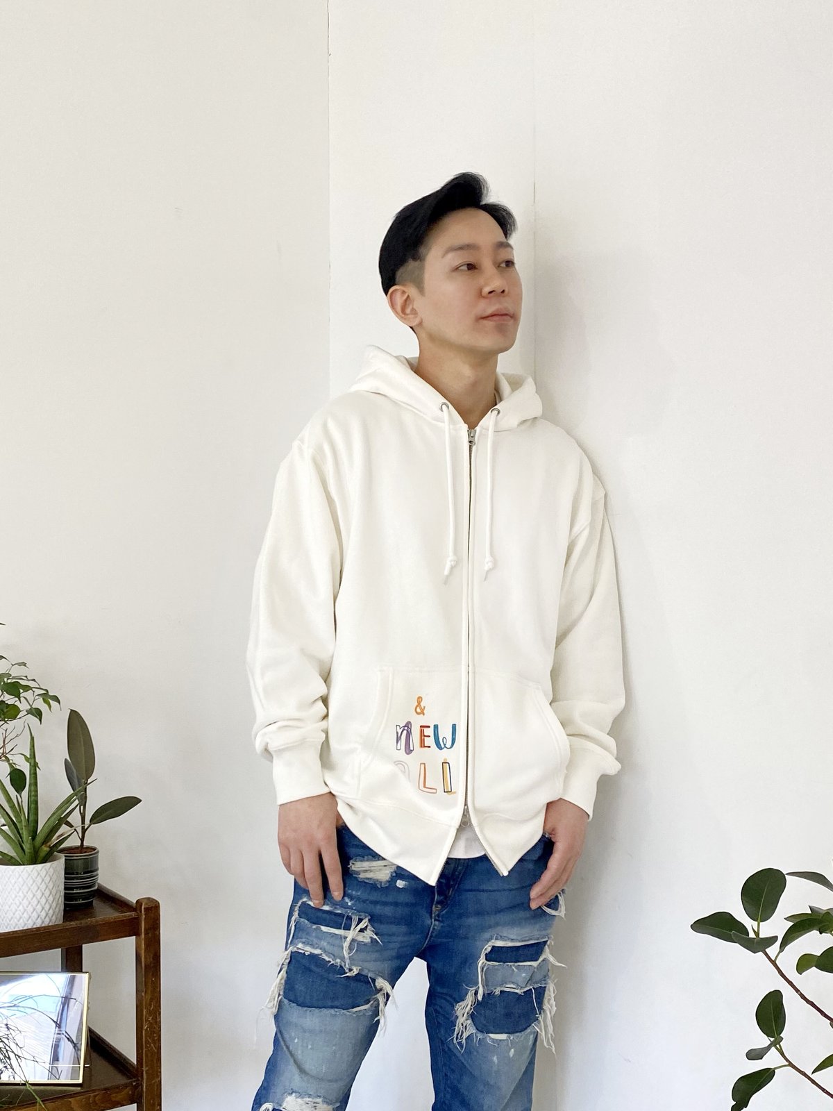RAINBOW Hoodie off-white | &NEWALL RAINBOW Hoodie off-white | &NEWALL