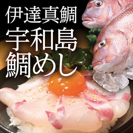 宇和島郷土料理  鯛めし 4食入りセット