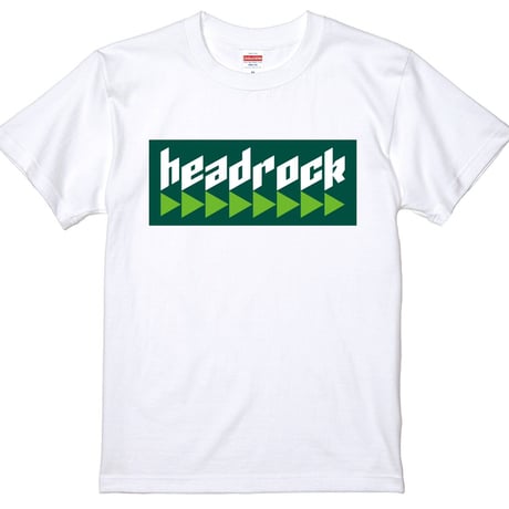 headrock T-SHIRT(WHITE)