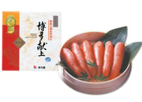 【K-050】博多献上辛子明太子（樽入り）500g