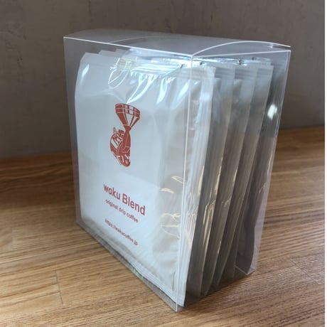 オリジナルドリップコーヒーバッグ【waku Blend 深いり】6個セット