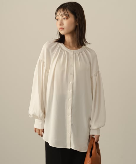 toromi 2way blouse white