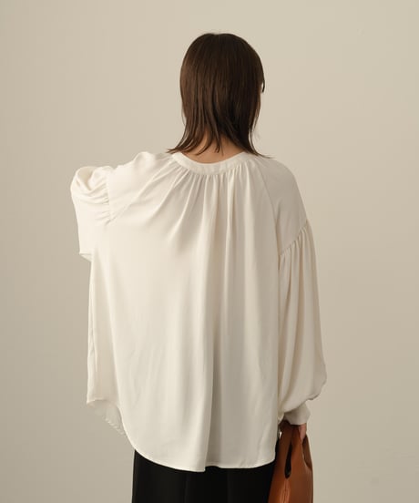 toromi 2way blouse white
