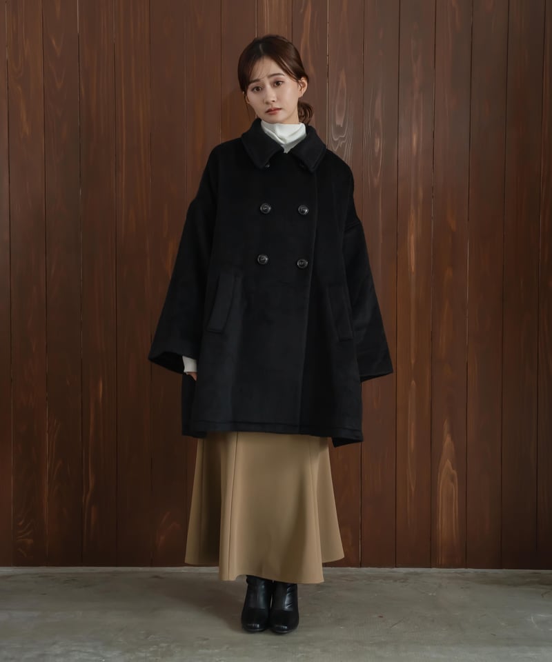 再入荷 shaggy tuck middle coat | artfive.co.jp