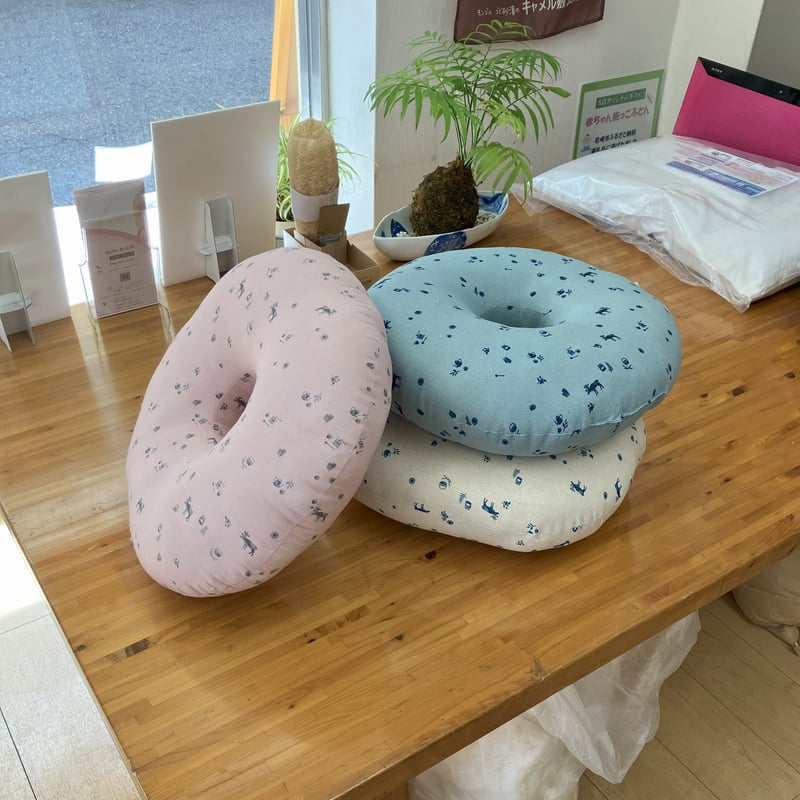 ドーナツクッション（ピンク） | 吉田屋ふとん店